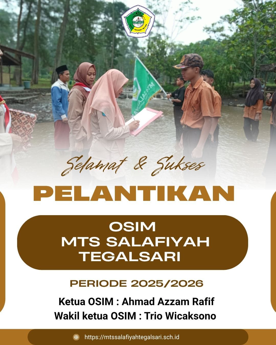 selelamat dan sukses atas terlantiknya ketua osim yang baru